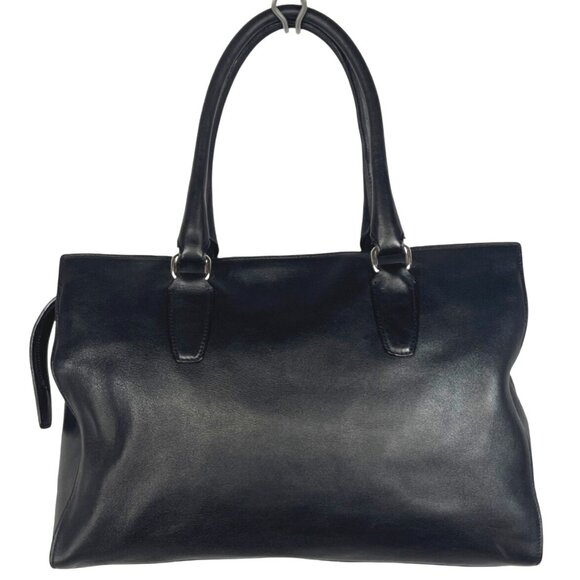 Coach Black Leather Lg Legacy Chelsea Carryall Satchel W Tassels & Hangtag 25365 - Picture 2 of 14